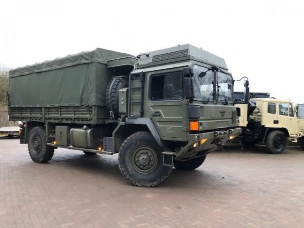 MAN HX 4x4 Truck Ex military 2
