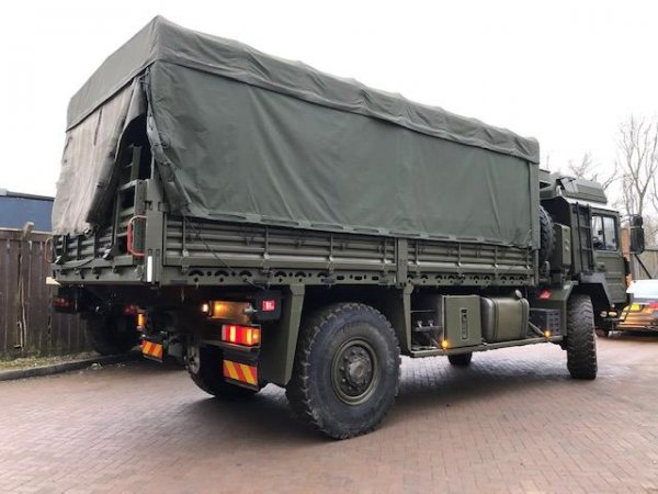 MAN HX 4x4 Truck Ex military 3