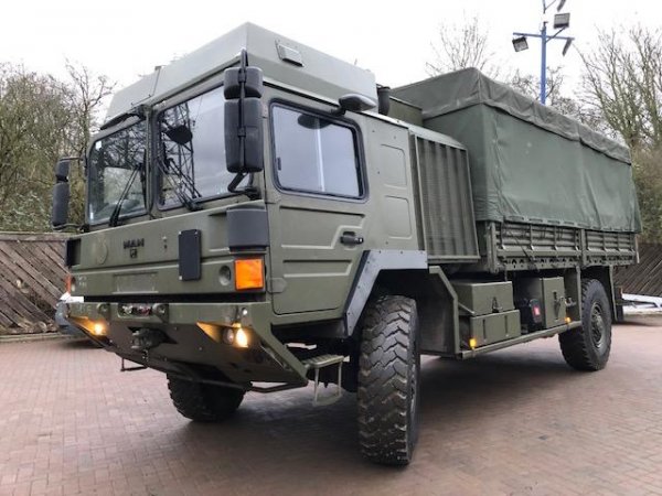 MAN HX 4x4 Truck Ex military
