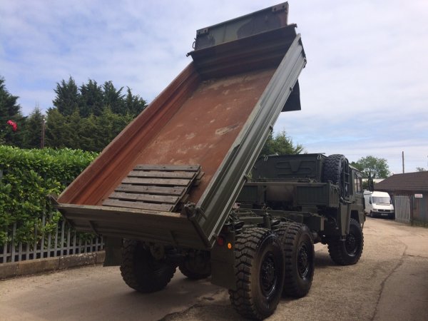 MAN KAT 1 6×6 3 way Tipper winch Truck – Ex Military Sales UK