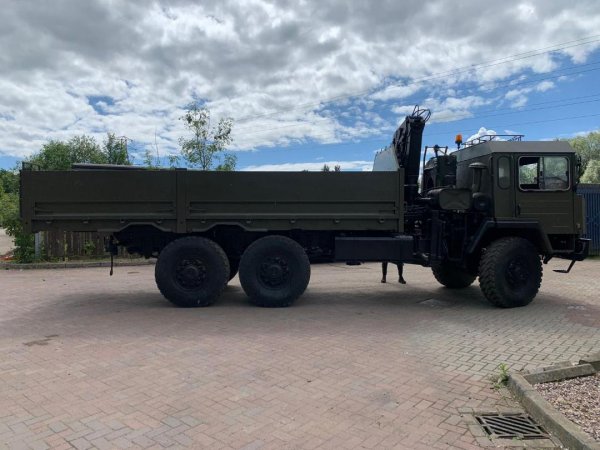 Saurer 10DM 6x6 Crane Truck Ex military4