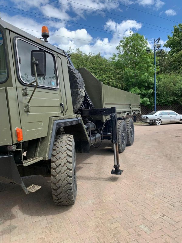 Saurer 10DM 6x6 Crane Truck Ex military7